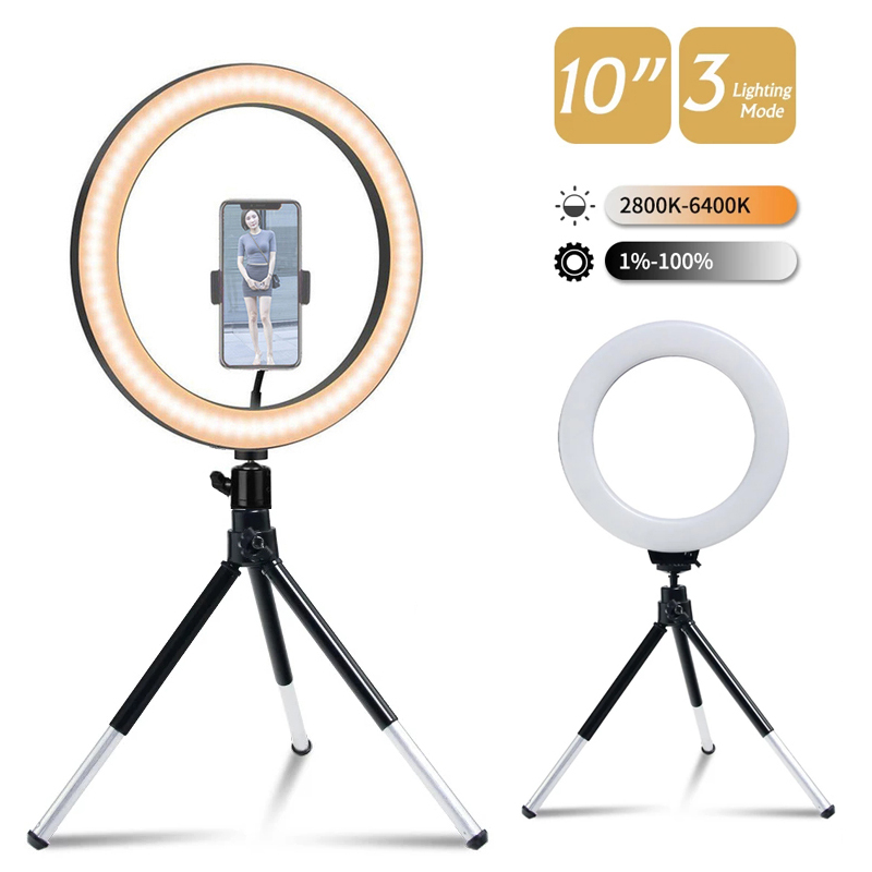 Webcam Ring Light - Lampa Pierścieniowa LED do Fotografii z