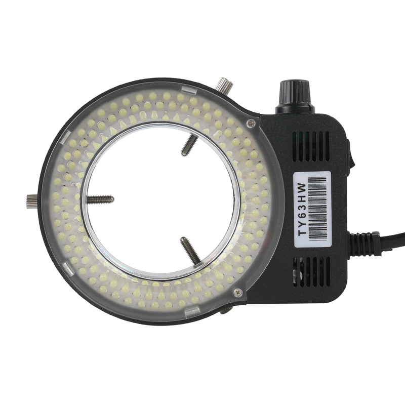 Webcam Ring Light - Regulowana lampa pierścieniowa z 144 diodami