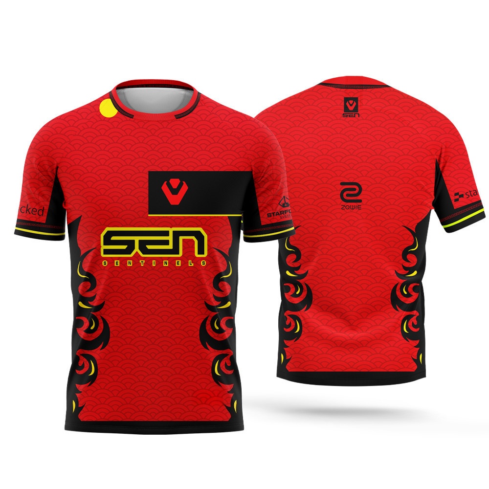 Esports Gaming Training - Koszulka gamingowa 2026 Sen Sentinels z