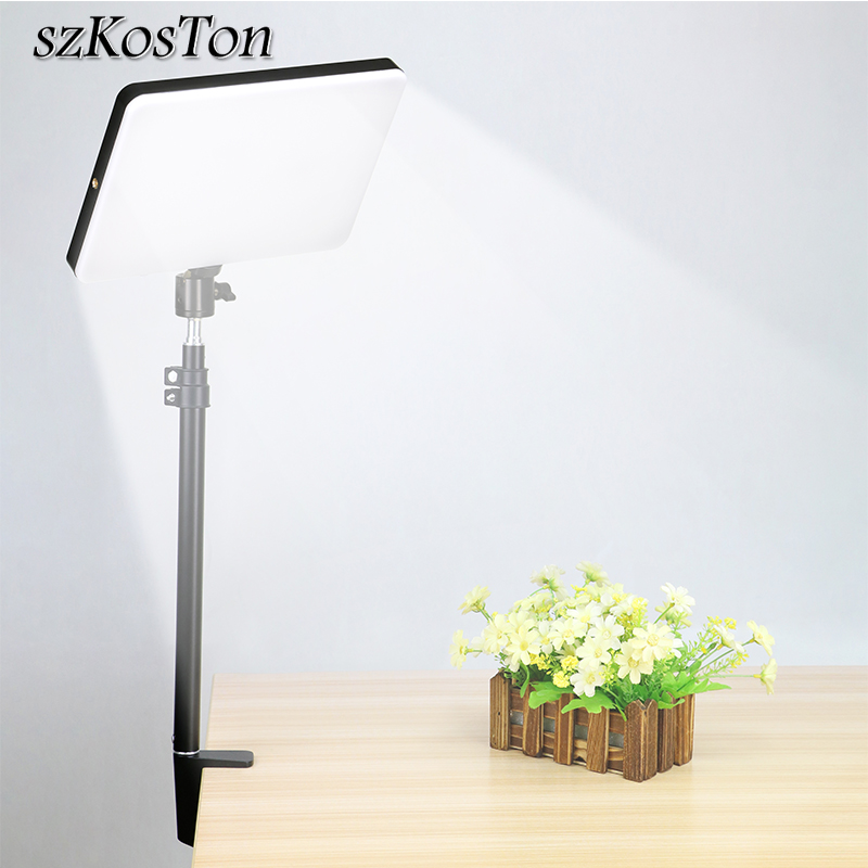 Webcam Ring Light - Ściemnialny 10-calowy Panel światła Led wideo