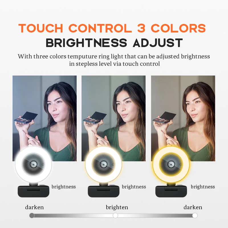 Webcam Ring Light - Najlepiej sprzedająca się kamera internetowa z