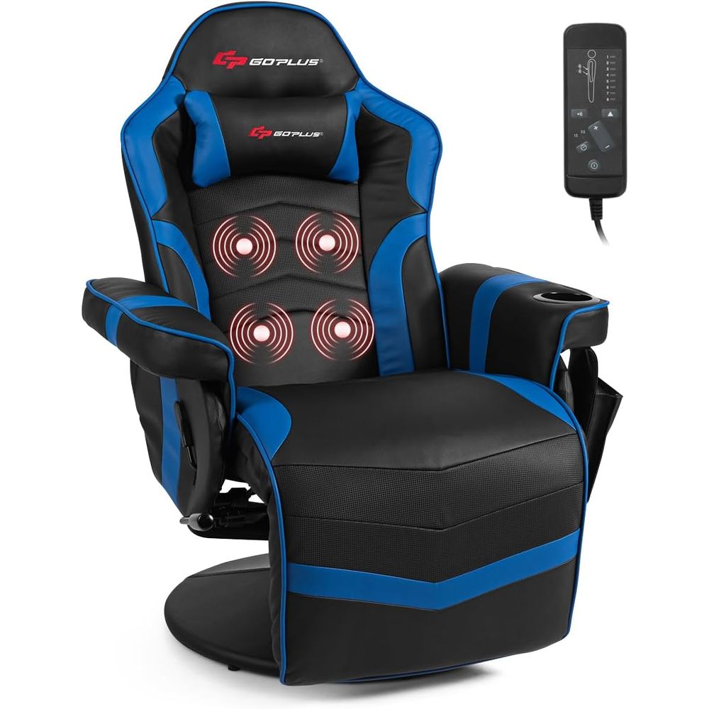 Gaming & Esports District - Fotel gamingowy z funkcją masażu, fotel