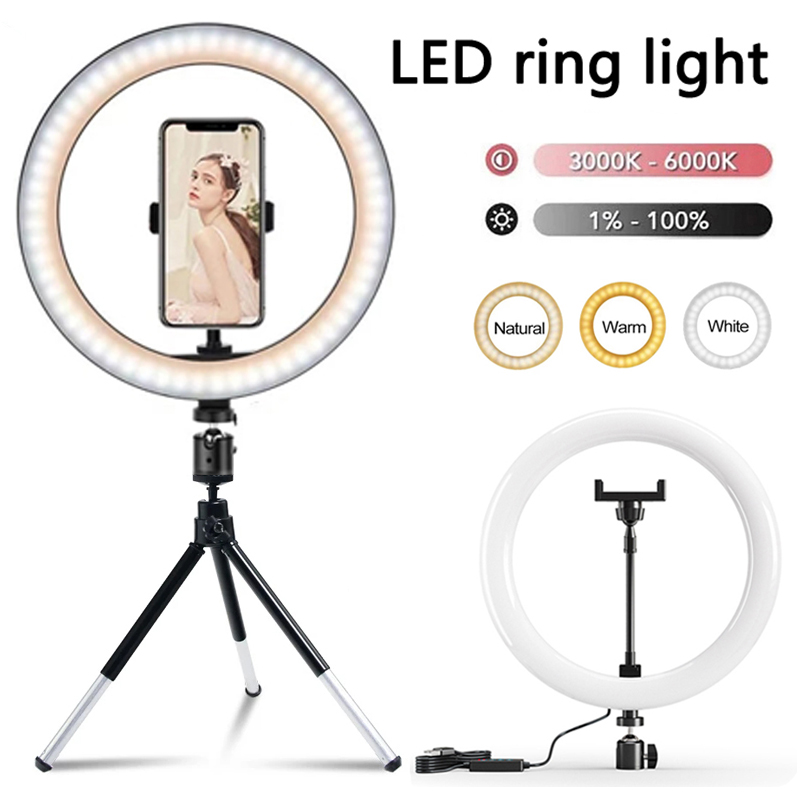 12-calowa lampa pierścieniowa  – Webcam Ring Light recenzja i cena