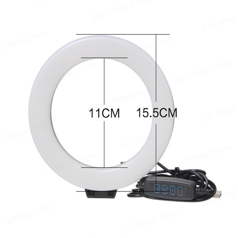 6-calowa lampa pierścieniowa z – Webcam Ring Light recenzja i cena