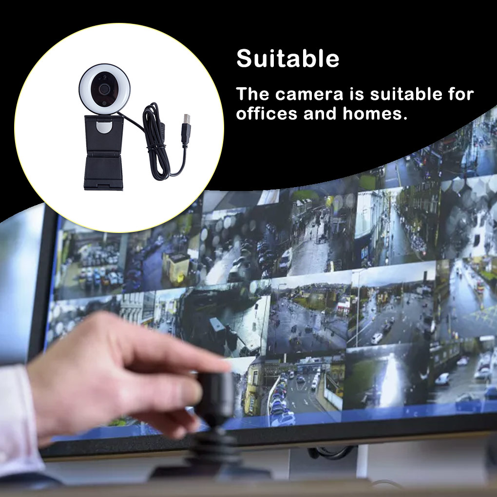 Kamera USB do transmisji na ży – Webcam Ring Light recenzja i cena
