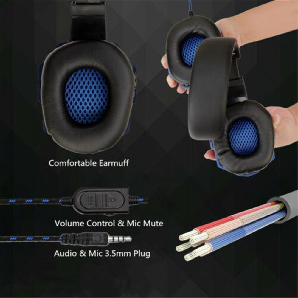 Przewodowe słuchawki gamingowe – Esports Gaming Headphones recenzja i cena