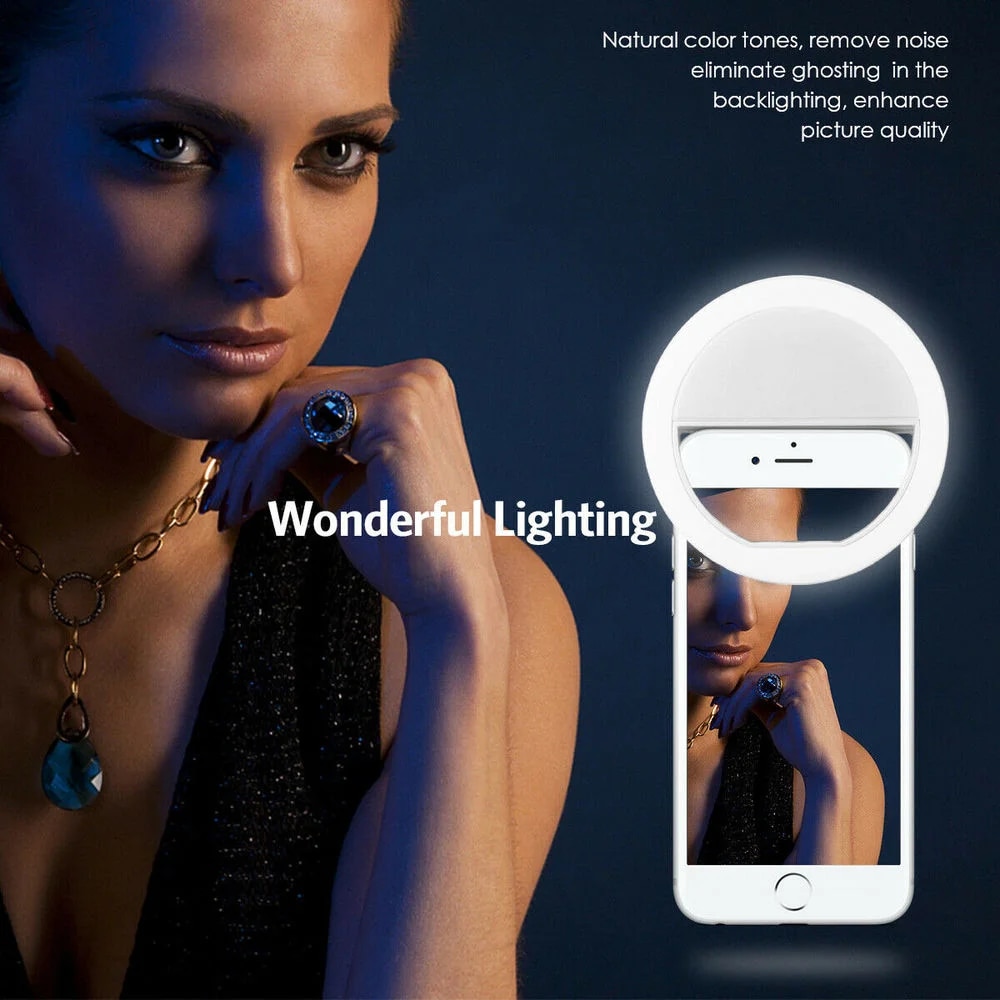 1 szt. Kabel USB do ładowania  – Webcam Ring Light recenzja i cena