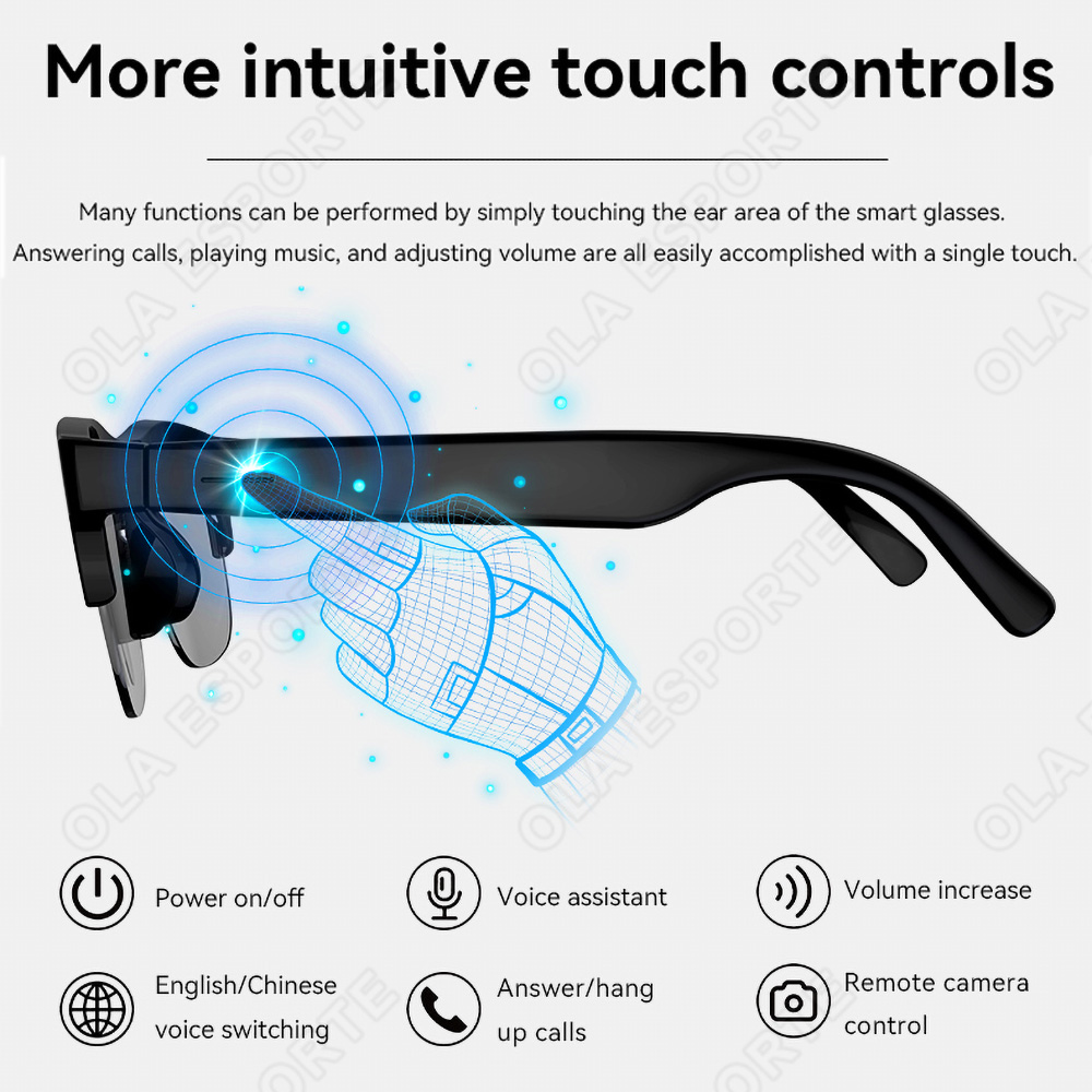 NOWE Inteligentne Okulary V5.3 – Esports Gaming Headphones recenzja i cena