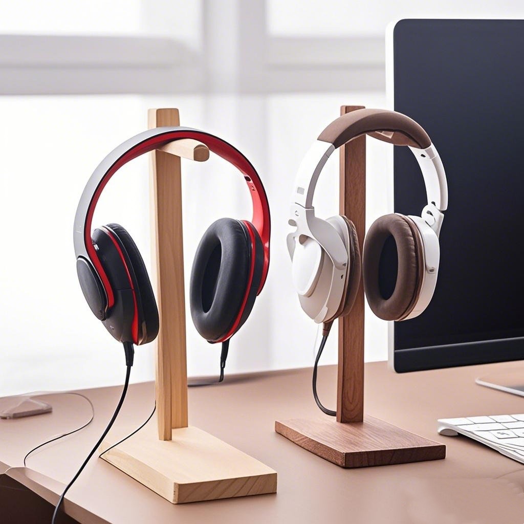 Drewniany stojak na słuchawki, – Esports Gaming Headphones recenzja i cena