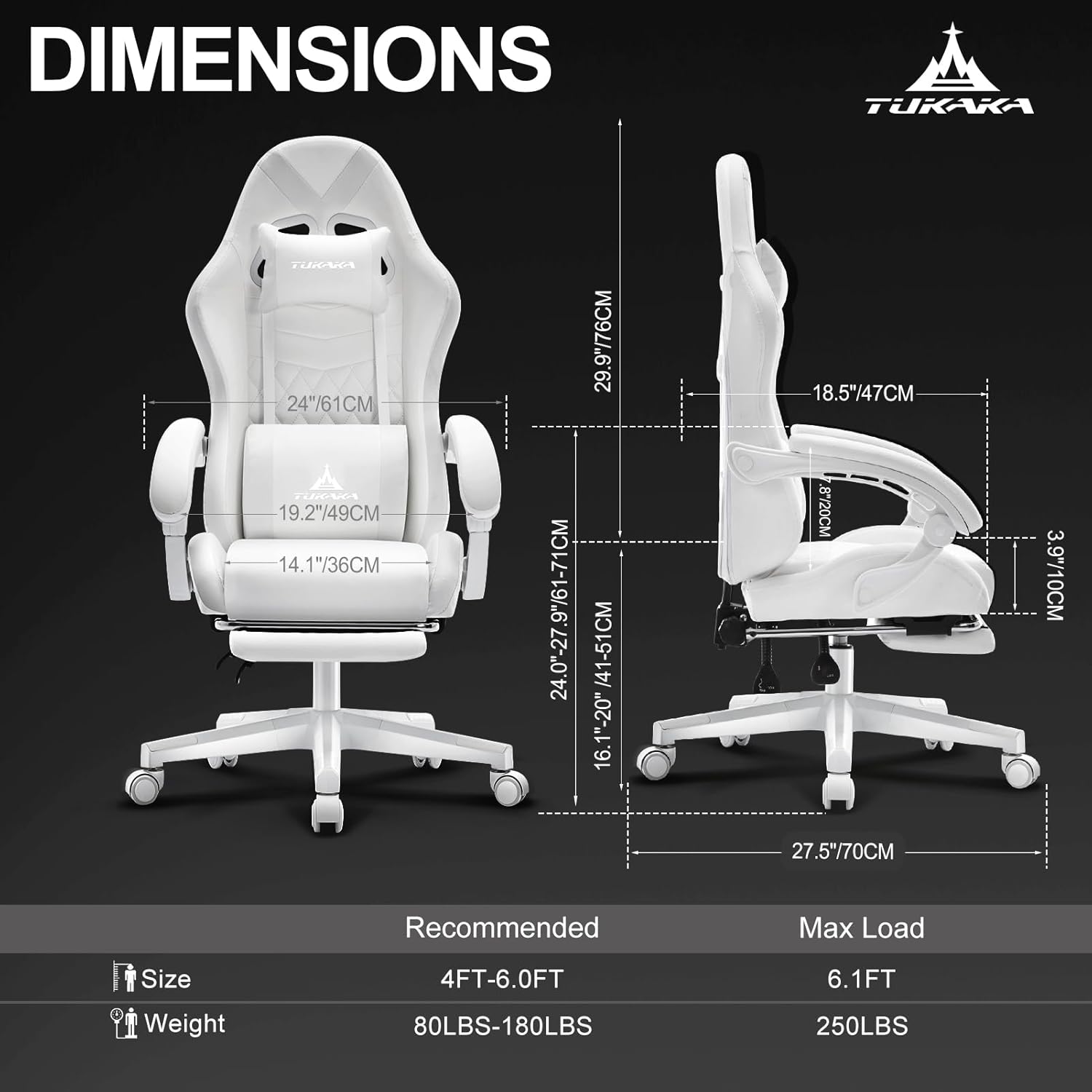 Białe ergonomiczne krzesło gam – Gaming & Esports District recenzja i cena