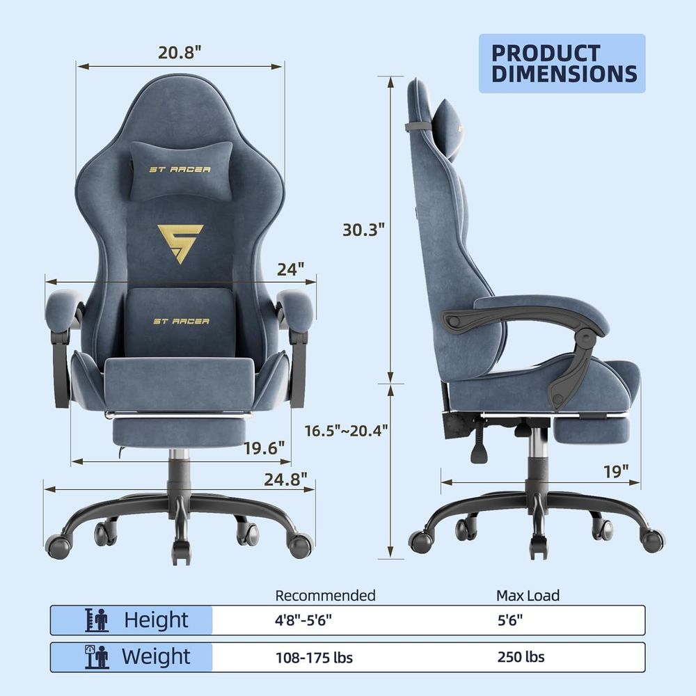 Ergonomiczne krzesło gamingowe – Gaming & Esports District recenzja i cena