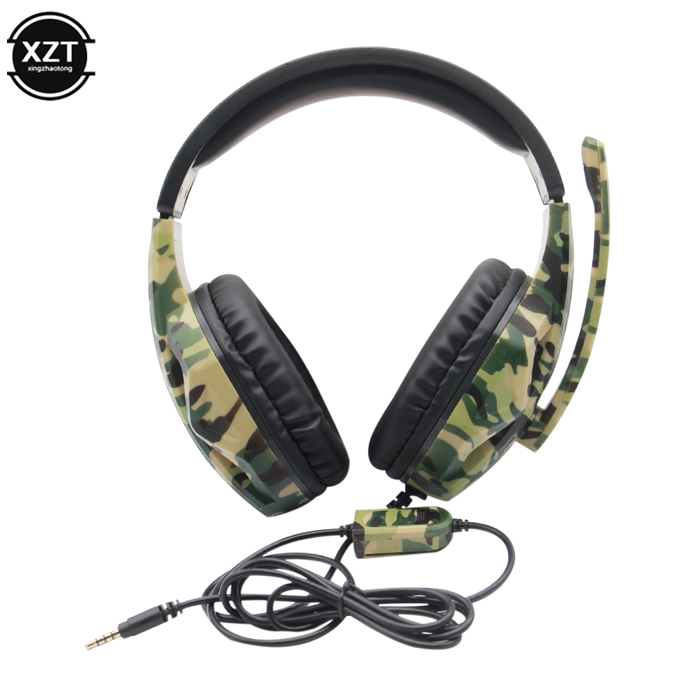 Kamuflażowy zestaw słuchawkowy – Esports Gaming Headphones recenzja i cena