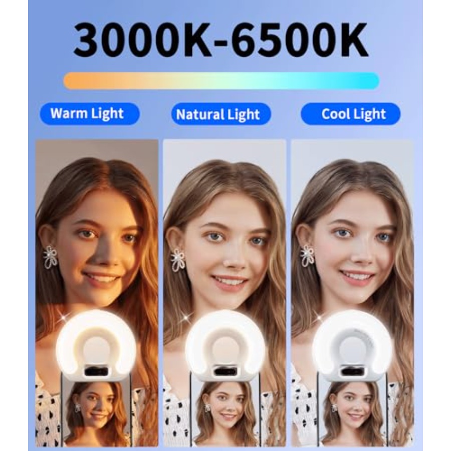Przenośna lampa pierścieniowa  – Webcam Ring Light recenzja i cena