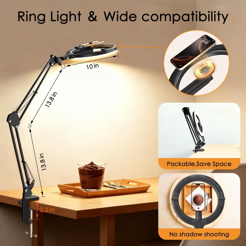 Magnetyczny uchwyt na telefon  – Webcam Ring Light recenzja i cena