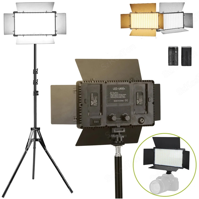 U800 U600 LED Photo Studio Vid – Webcam Ring Light recenzja i cena